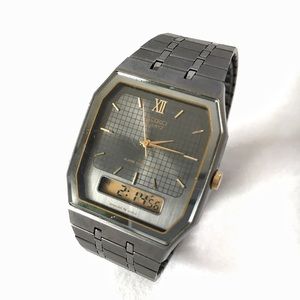 Vintage Seiko Digital Analog Watch